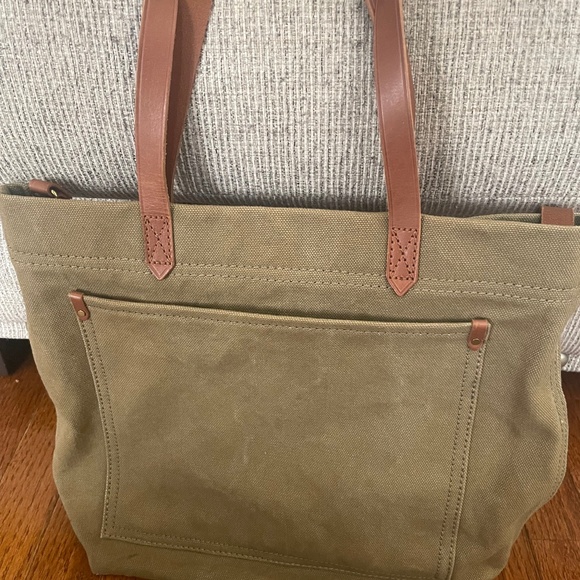 Madewell The Canvas Medium Transport Tote - Picture 1 of 3